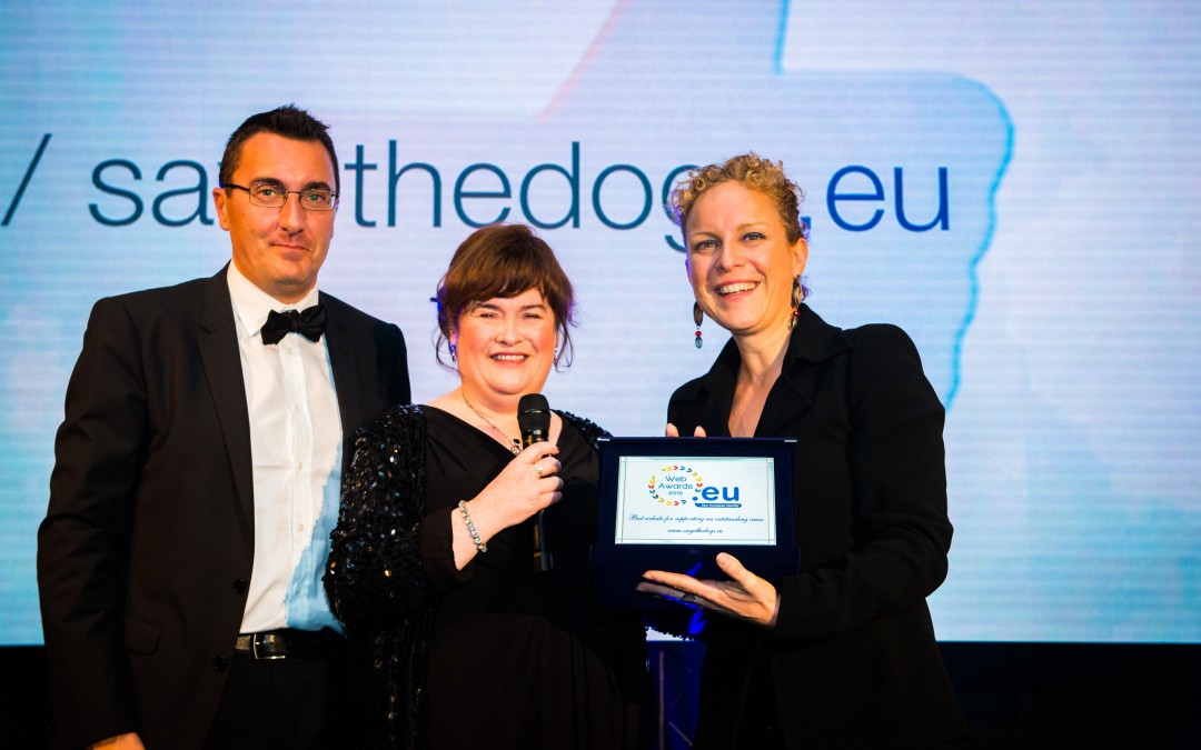.eu Web Awards 2015 special commendation for Save the Dogs’ new website