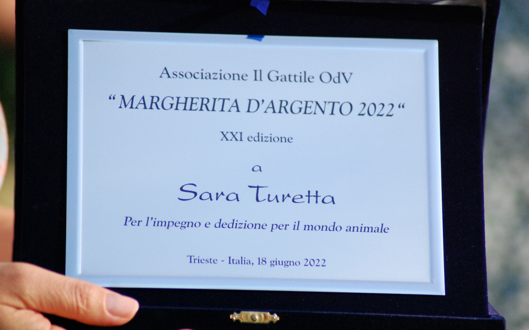 The Margherita D’Argento 2022 has been awarded to Sara Turetta